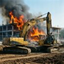 На стройплощадке rheinmetall в Касселе загорелась строительная техника: подробности пожара неизвестны На стройплощадке rheinmetall в Касселе загорелась строительная техника: подробности пожара неизвестны